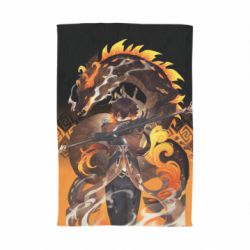 Рушник з принтом Zhongli Geo Archon Morax - PrintSalon