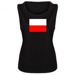 Женская майка Польша - PrintSalon