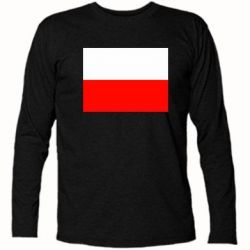 Футболка с длинным рукавом Польша - PrintSalon