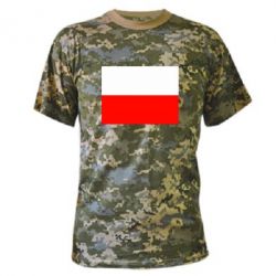 Камуфляжная футболка Польша - PrintSalon