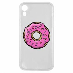 Чехол для iPhone XR Пончик Гомера - PrintSalon