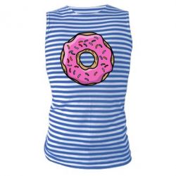 Майка-тельняшка Пончик Гомера - PrintSalon