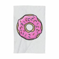 Полотенце с принтом Пончик Гомера - PrintSalon