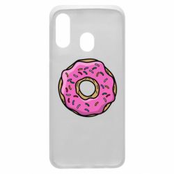 Чехол для Samsung A40 Пончик Гомера - PrintSalon