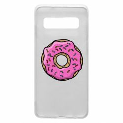 Чехол для Samsung S10 Пончик Гомера
