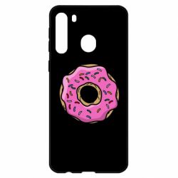 Чехол для Samsung A21 Пончик Гомера - PrintSalon