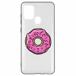 Чехол для Samsung A21s Пончик Гомера - PrintSalon