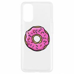 Чехол для Oppo Reno 4 Пончик Гомера - PrintSalon