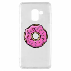 Чехол для Samsung A8 2018 Пончик Гомера - PrintSalon
