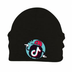 Шапка флисовая Dancing Tik tok - PrintSalon