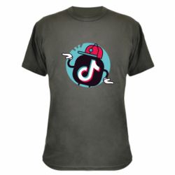 Камуфляжная футболка Dancing Tik tok - PrintSalon