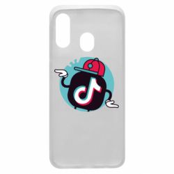 Чехол для Samsung A40 Dancing Tik tok - PrintSalon