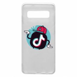 Чехол для Samsung S10 Dancing Tik tok - PrintSalon
