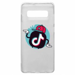 Чехол для Samsung S10+ Dancing Tik tok - PrintSalon