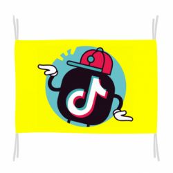 Флаг Dancing Tik tok - PrintSalon