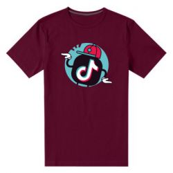 Мужская футболка премиум Dancing Tik tok - PrintSalon