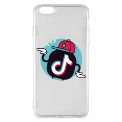 Чехол для iPhone 6 Plus/6S Plus Dancing Tik tok - PrintSalon