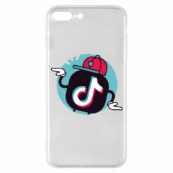 Чехол для iPhone 7 Plus Dancing Tik tok - PrintSalon