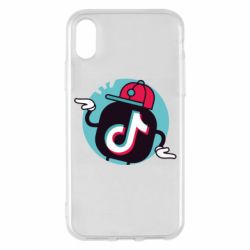 Чехол для iPhone X/Xs Dancing Tik tok - PrintSalon