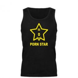 Мужская майка porn star - PrintSalon