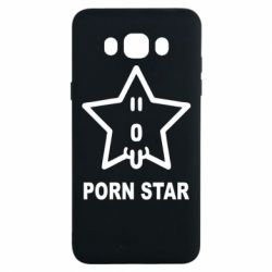 Чехол для Samsung J7 2016 porn star - PrintSalon