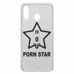 Чехол для Samsung A20 porn star - PrintSalon