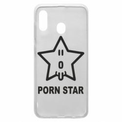 Чехол для Samsung A30 porn star - PrintSalon
