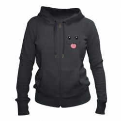 Женское худи на молнии Poro Camiseta lol - PrintSalon