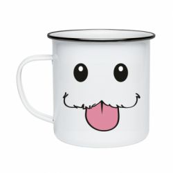 Кружка емальована Poro Camiseta lol