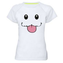 Женская футболка для спорта Poro Camiseta lol - PrintSalon
