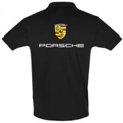 Мужское поло Porsche - PrintSalon