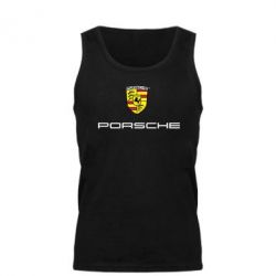 Мужская майка Porsche - PrintSalon