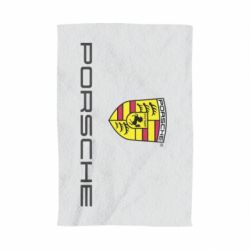 Полотенце с принтом Porsche - PrintSalon