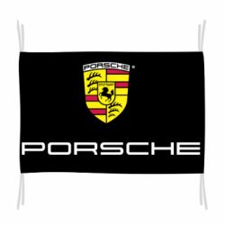 Флаг Porsche - PrintSalon