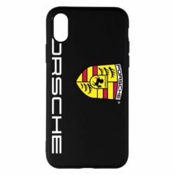 Чехол для iPhone X/Xs Porsche - PrintSalon