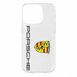 Чехол для iPhone 14 Pro Porsche - PrintSalon