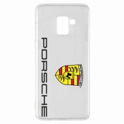 Чехол для Samsung A8+ 2018 Porsche - PrintSalon