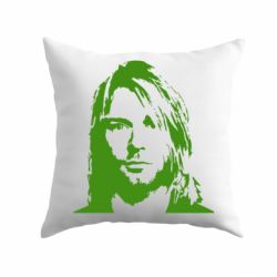 Подушка Портрет Курта Кобейна - PrintSalon