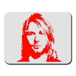Коврик для мыши Портрет Курта Кобейна - PrintSalon