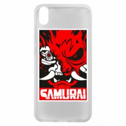 Чехол для Xiaomi Redmi 7A Poster samurai Cyberpunk - PrintSalon