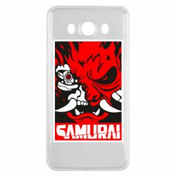 Чехол для Samsung J7 2016 Poster samurai Cyberpunk - PrintSalon