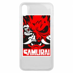 Чехол для iPhone Xs Max Poster samurai Cyberpunk - PrintSalon
