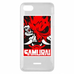 Чехол для Xiaomi Redmi 6A Poster samurai Cyberpunk