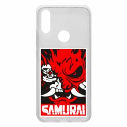 Чехол для Xiaomi Redmi 7 Poster samurai Cyberpunk - PrintSalon