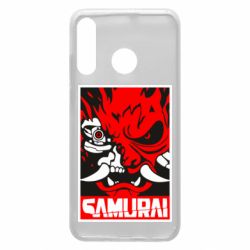 Чехол для Huawei P30 Lite Poster samurai Cyberpunk - PrintSalon