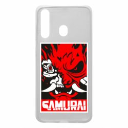 Чехол для Samsung A60 Poster samurai Cyberpunk - PrintSalon