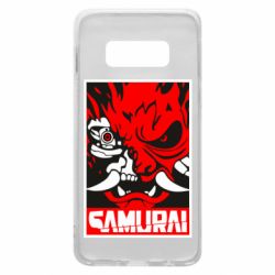 Чехол для Samsung S10e Poster samurai Cyberpunk - PrintSalon