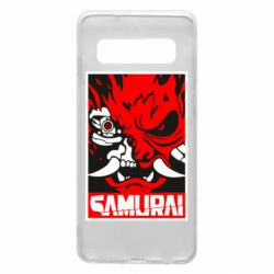 Чехол для Samsung S10 Poster samurai Cyberpunk - PrintSalon
