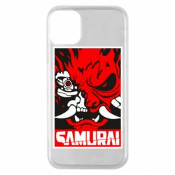 Чехол для iPhone 11 Pro Poster samurai Cyberpunk - PrintSalon