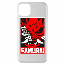 Чехол для iPhone 11 Pro Max Poster samurai Cyberpunk - PrintSalon